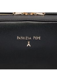 Patrizia Pepe Torebka 8B0136/L061-K103 Czarny. Kolor: czarny. Materiał: skórzane