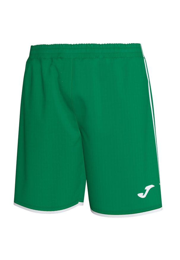 Spodenki do piłki nożnej męskie Joma Liga. Kolor: biały, wielokolorowy, zielony. Sport: piłka nożna
