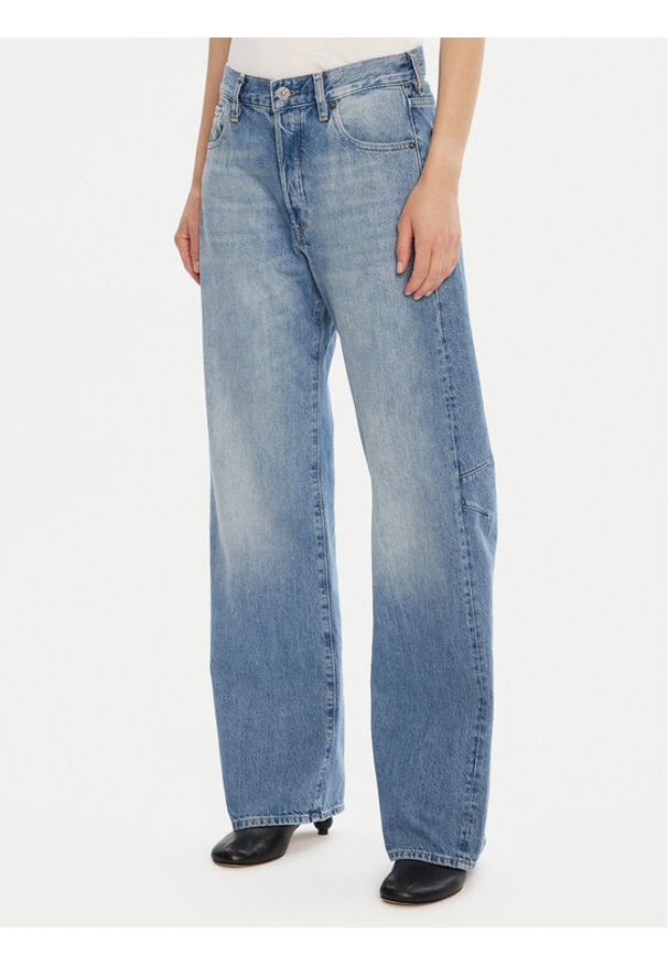 G-Star RAW - G-Star Raw Jeansy Bowey 3D D25372-E266 Niebieski Boyfriend Fit. Kolor: niebieski