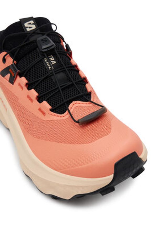 salomon - Salomon Buty do biegania Ultra Glide 3 L47750000 Pomarańczowy. Kolor: pomarańczowy. Materiał: materiał