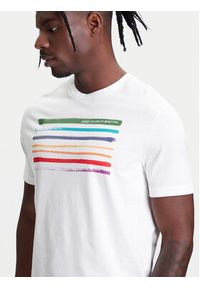 United Colors of Benetton - United Colors Of Benetton T-Shirt 3BL0U10AG Biały Relaxed Fit. Kolor: biały. Materiał: bawełna #3