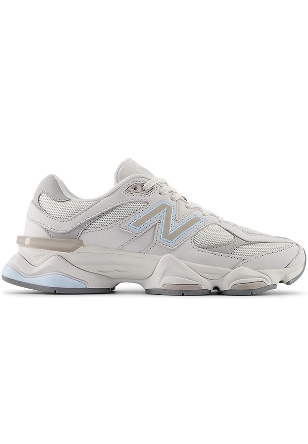 Buty unisex New Balance U9060ZGA – szare. Kolor: szary. Materiał: guma, materiał, skóra, syntetyk. Szerokość cholewki: normalna. Sport: turystyka piesza