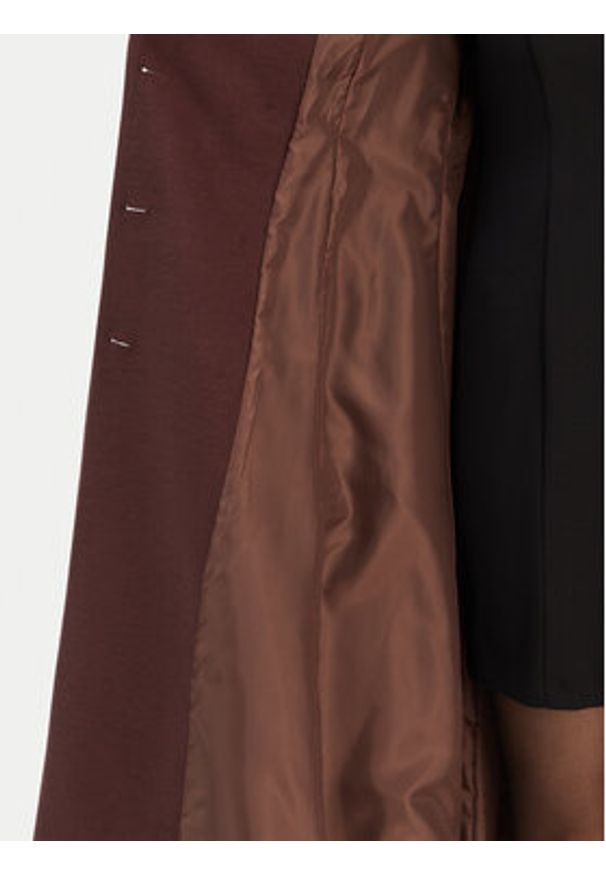 Rinascimento Płaszcz przejściowy CFC0126730003 Brązowy Regular Fit. Kolor: brązowy. Materiał: syntetyk