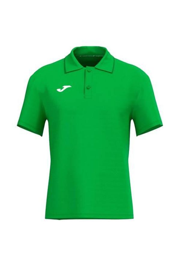 Koszulka sportowa męska Joma Torneo. Typ kołnierza: polo. Kolor: zielony. Materiał: poliester
