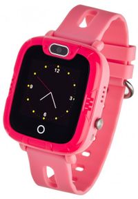 GARETT - Smartwatch Garett Kids Sky Różowy. Rodzaj zegarka: smartwatch. Kolor: różowy. Styl: młodzieżowy #1