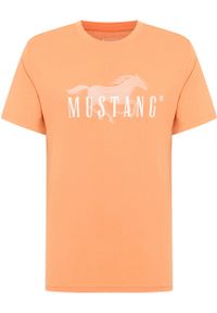 Mustang - MUSTANG AUSTIN MĘSKI T-SHIRT KOSZULKA NADRUK 1014928 7036. Wzór: nadruk #3