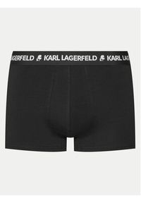 Karl Lagerfeld - KARL LAGERFELD Komplet 3 par bokserek A1M47151 Czarny. Kolor: czarny. Materiał: bawełna #4