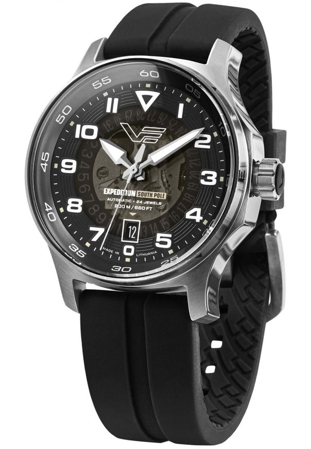 Zegarek Vostok Europe Zegarek męski Vostok Europe NH35A-592A758SB czarny. Kolor: czarny