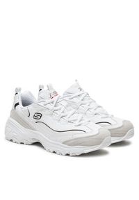 skechers - Skechers Sneakersy D'Lites 150231 Biały. Kolor: biały. Materiał: skóra #4
