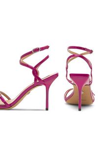 Nine West Sandały ZL23014CC Różowy. Kolor: różowy. Materiał: syntetyk