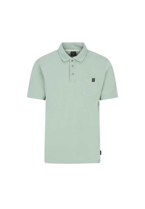 Polo Protest Charles. Okazja: na co dzień. Typ kołnierza: polo. Kolor: zielony. Styl: casual