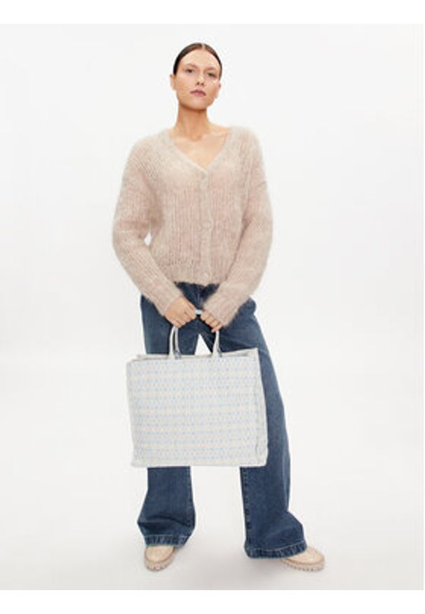 Coccinelle Torebka MBD Never Without Bag Monogram E1 MBD 18 01 01 Błękitny. Kolor: niebieski