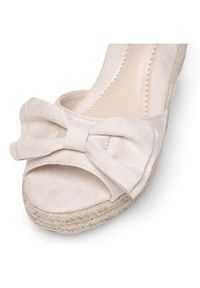 DeeZee Espadryle WYL2710-02 Beżowy. Kolor: beżowy. Materiał: materiał