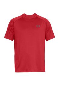 Koszulka Under Armour Tech™ 2.0. Kolor: szary, czerwony, wielokolorowy. Sport: fitness #1