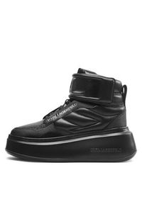 Karl Lagerfeld - KARL LAGERFELD Sneakersy KL63555 Czarny. Kolor: czarny. Materiał: skóra #6