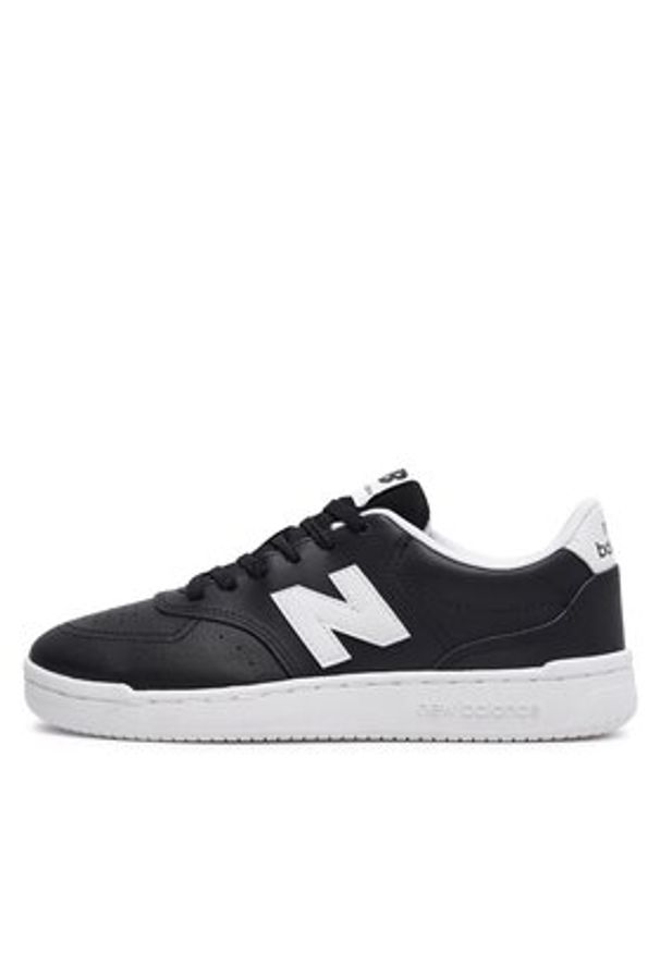 New Balance Sneakersy BB80BLK Czarny. Kolor: czarny. Materiał: skóra