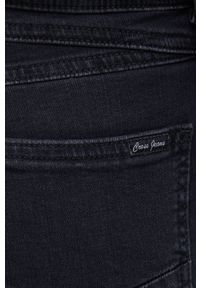 Cross Jeans Jeansy Judy damskie high waist. Stan: podwyższony. Kolor: czarny #2