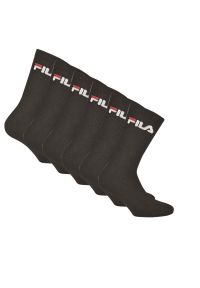 Fila - Crew Tennis Socks Full Terry 6Packs. Kolor: czarny #2