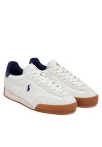 Polo Ralph Lauren Sneakersy 809968177001 Biały. Kolor: biały. Materiał: zamsz, skóra
