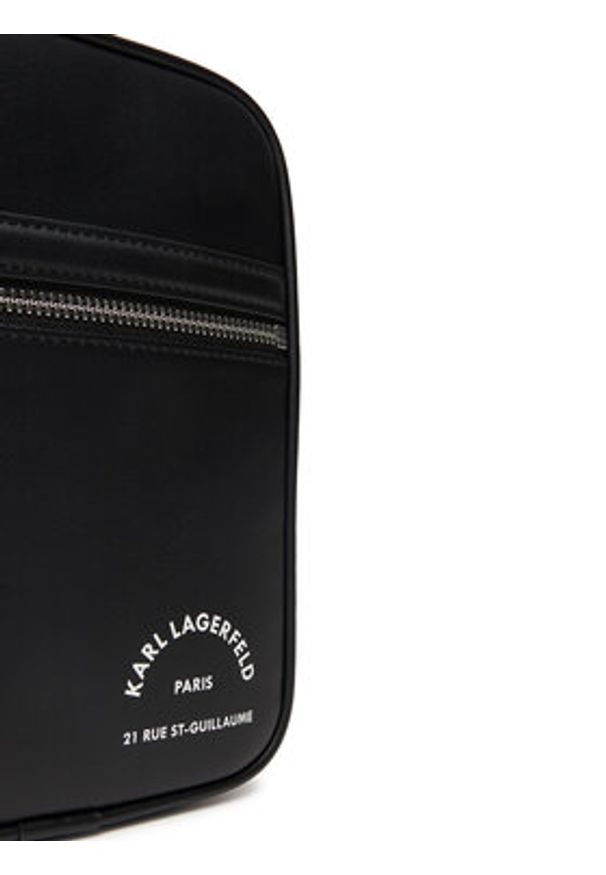 Karl Lagerfeld - KARL LAGERFELD Saszetka A3M30341 Czarny. Kolor: czarny. Materiał: skóra