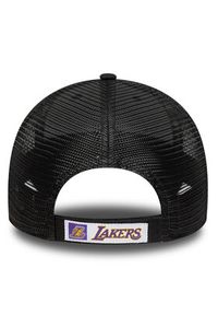 New Era Czapka z daszkiem LA Lakers NBA Black 9FORTY 60667432 Czarny. Kolor: czarny. Materiał: materiał, bawełna #4