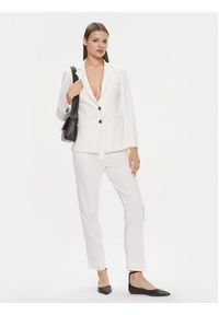 Marella Marynarka Lia 2413911024 Biały Regular Fit. Kolor: biały. Materiał: syntetyk, wiskoza #5