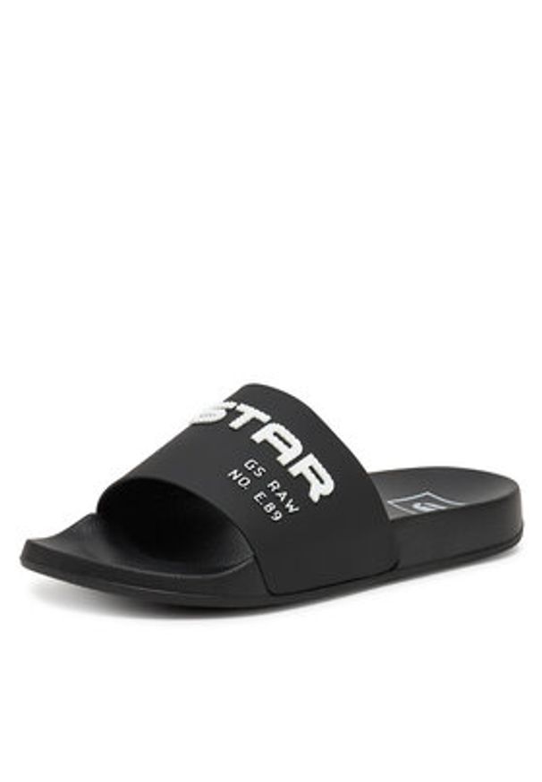G-Star RAW - G-Star Raw Klapki SS25-3C096-W Czarny. Kolor: czarny. Materiał: syntetyk