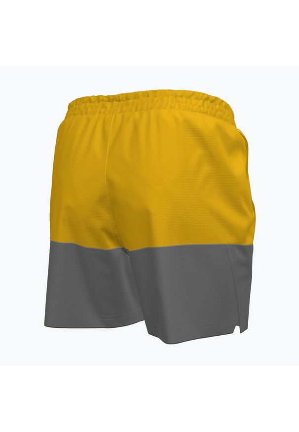 Szorty kąpielowe męskie Nike Split 5" Volley. Kolor: żółty