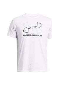 Koszulka sportowa męska Under Armour Gl Foundation Uodate. Kolor: biały. Materiał: bawełna, poliester