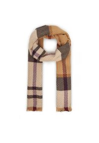 Barbour Szalik Blair LSC0308BR51 Beżowy. Kolor: beżowy. Materiał: akryl, materiał