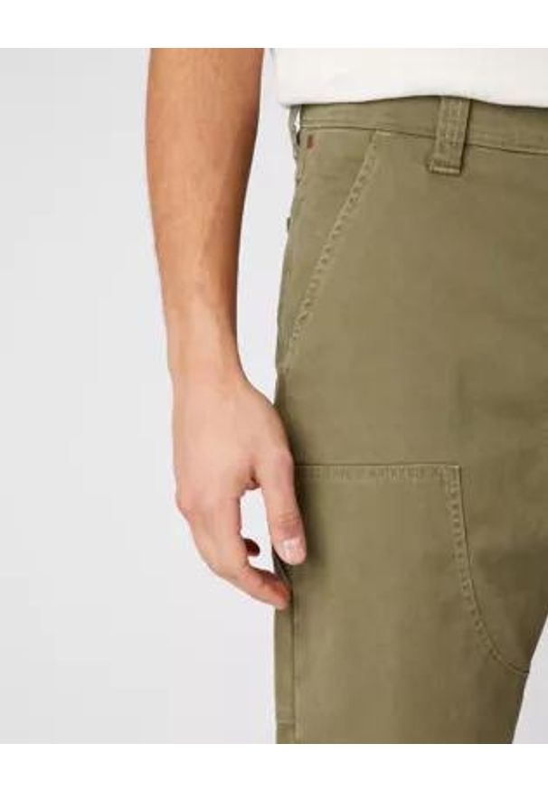 Wrangler - SPODNIE MĘSKIE WRANGLER CASEY UTILITY LONE TREE GREEN W1C550G38 112141233