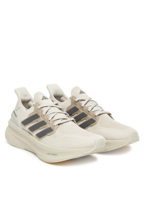 Adidas - adidas Buty do biegania Ultraboost 5 JQ2906 Beżowy. Kolor: beżowy. Materiał: materiał