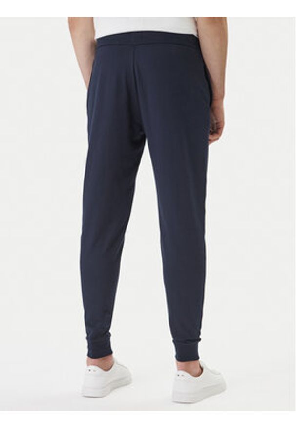BOSS Spodnie dresowe Authentic 50554784 Granatowy Regular Fit. Kolor: niebieski. Materiał: bawełna