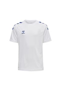 Koszulka dziecięca Hummel hmlCore. Kolor: niebieski, wielokolorowy, biały. Materiał: poliester, materiał. Sport: piłka ręczna #1