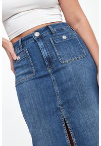 Liu Jo - Spódnica jeansowa damska LIU JO. Materiał: jeans #4
