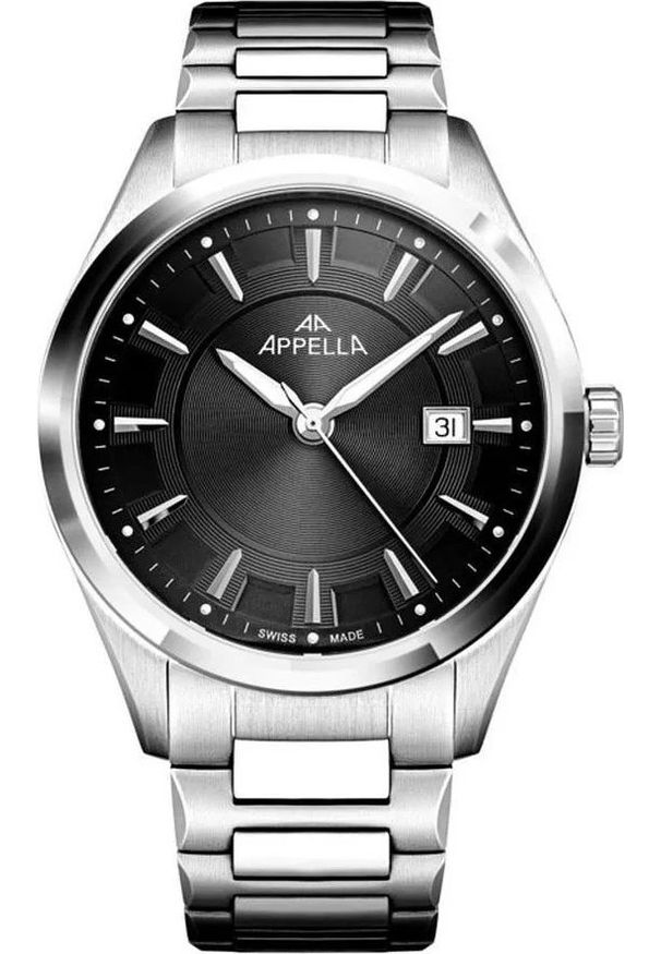 Acappella - Zegarek męski Appella L70016.5114Q srebrny. Kolor: srebrny