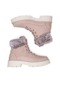 Beverly Hills Polo Club Trzewiki V12-703 Różowy. Kolor: różowy. Materiał: materiał #3