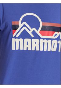 Marmot T-Shirt Coastal Tee SS M14253 Niebieski Regular Fit. Kolor: niebieski. Materiał: syntetyk #5