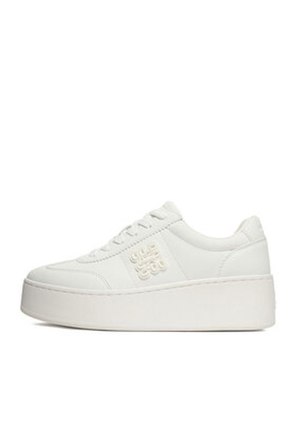 Nine West Sneakersy EO-SS26-3C602 Biały. Kolor: biały. Materiał: skóra