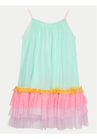 Billieblush Sukienka letnia U20160 Kolorowy Regular Fit. Materiał: syntetyk. Wzór: kolorowy. Sezon: lato