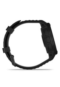 GARMIN - Zegarek sportowy Garmin Instinct 2 Solar Tactical Edition z czujnikiem tętna HRM Elevate (czarny / czarny pasek). Rodzaj zegarka: cyfrowe. Kolor: czarny. Materiał: włókno. Styl: sportowy #6