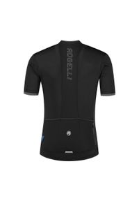 ROGELLI - Koszulka rowerowa męska Rogelli Essential. Kolor: wielokolorowy, czarny, szary. Długość rękawa: krótki rękaw. Długość: krótkie. Sport: kolarstwo