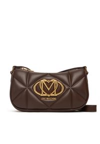 Love Moschino - Torebka LOVE MOSCHINO. Kolor: brązowy