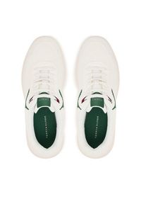 TOMMY HILFIGER - Tommy Hilfiger Sneakersy Th Modern Lightcup Knit FM0FM05886 Biały. Kolor: biały. Materiał: materiał #4