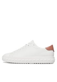 MICHAEL Michael Kors Sneakersy Grove Lace Up 43R4GVFS1L Różowy. Kolor: biały. Materiał: skóra #6