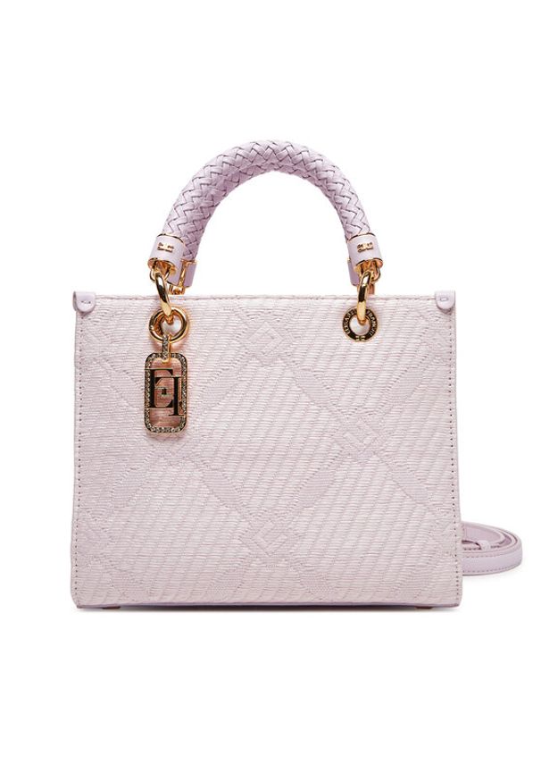 Elisabetta Franchi Torba BS13A51E2 544 Fioletowy. Kolor: fioletowy