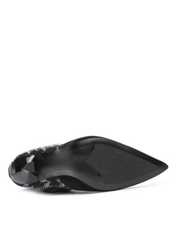 Karl Lagerfeld - KARL LAGERFELD Muszkieterki KL31386 Czarny. Kolor: czarny. Materiał: materiał