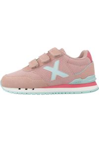 Munich - Buty MUNICH DASH KID VCO Rose. Kolor: różowy. Materiał: syntetyk, tkanina. Sport: turystyka piesza