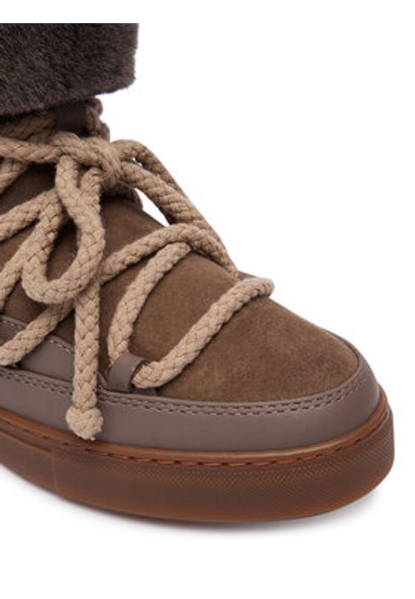 Inuikii Śniegowce Classic High 1001.002.0072 Brązowy. Kolor: brązowy. Materiał: zamsz, skóra