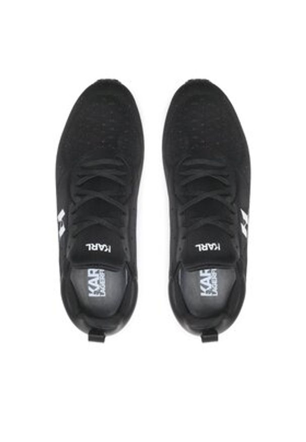 Karl Lagerfeld - KARL LAGERFELD Sneakersy KL52919 Czarny. Kolor: czarny. Materiał: materiał